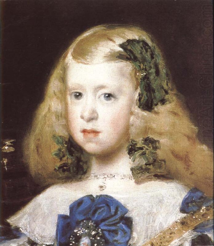 Detail of Princess, VELAZQUEZ, Diego Rodriguez de Silva y